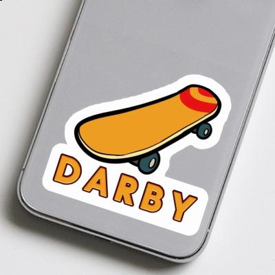 Darby Sticker Skateboard Notebook Darby Sticker Skateboard Gift package Image