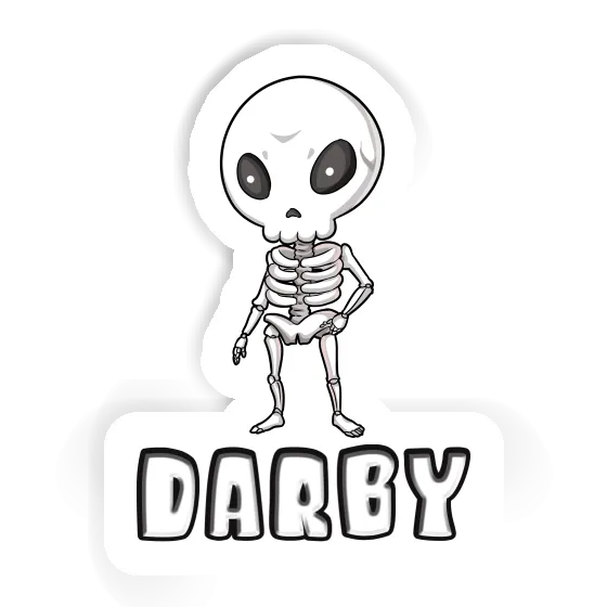 Autocollant Darby Squelette Autocollant Darby Squelette Image