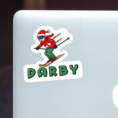 Skieur Autocollant Darby Notebook Skieur Autocollant Darby Notebook Image