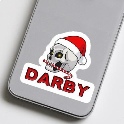 Sticker Weihnachtstotenkopf Darby Sticker Weihnachtstotenkopf Darby Image