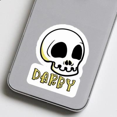 Tête de mort Autocollant Darby Image