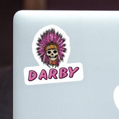 Darby Sticker Damen Totenkopf Gift package Image
