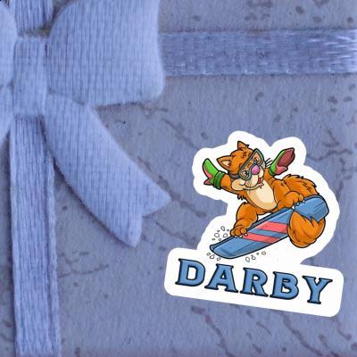 Sticker Snowboarder Darby Sticker Snowboarder Darby Image
