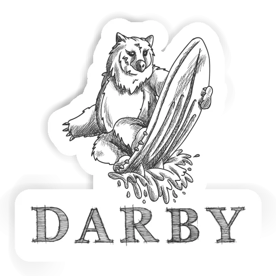 Darby Autocollant Surfeur Notebook Darby Autocollant Surfeur Gift package Image