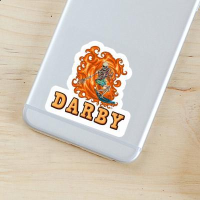 Surfer Autocollant Darby Surfer Autocollant Darby Image