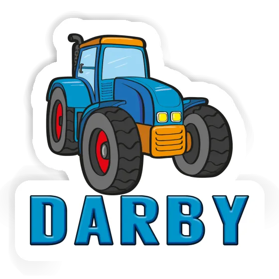 Tractor Sticker Darby Laptop Tractor Sticker Darby Laptop Image