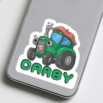 Aufkleber Darby Traktor Notebook Image