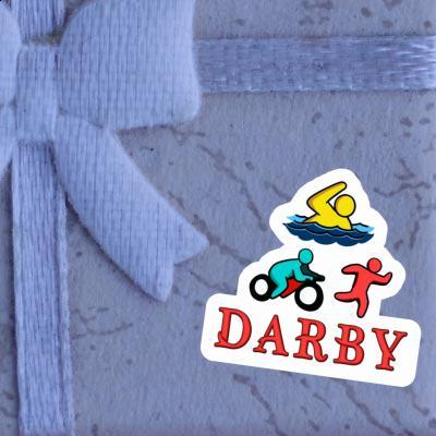 Aufkleber Darby Triathlet Image