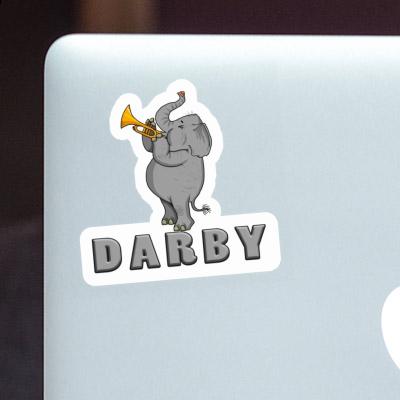 Darby Sticker Trompeten-Elefant Notebook Darby Sticker Trompeten-Elefant Gift package Image