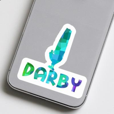 Sticker Windsurfer Darby Notebook Image