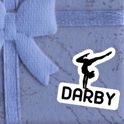 Sticker Darby Yoga Woman Notebook Image