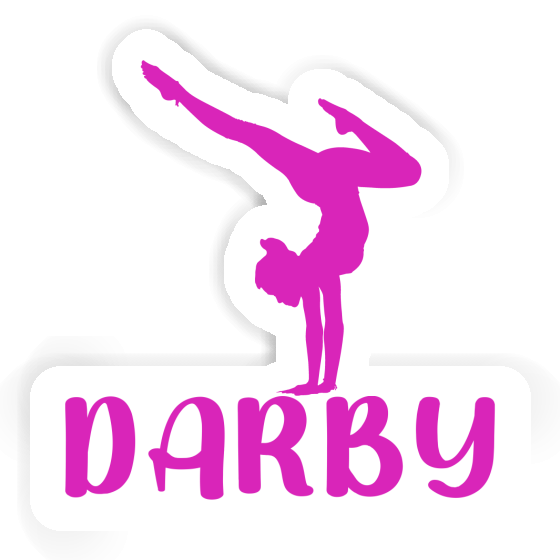 Aufkleber Yoga-Frau Darby Gift package Image