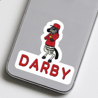 Aufkleber Darby Zebra Laptop Image