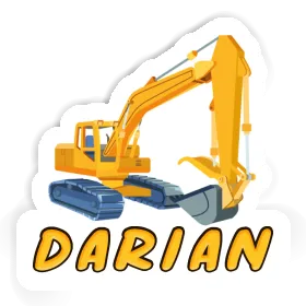 Sticker Excavator Darian Image