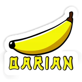 Banane Aufkleber Darian Image