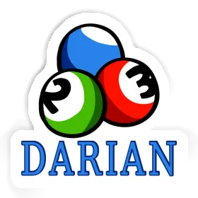 Sticker Billiard Ball Darian Image