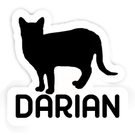 Darian Autocollant Chat Image