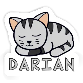 Autocollant Darian Chat Image