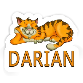 Autocollant Darian Chat Image