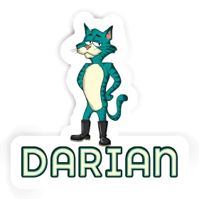 Autocollant Darian Chat Image