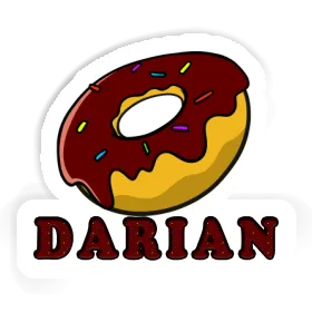 Darian Autocollant Donut Image