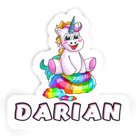 Sticker Baby-Unicorn Darian Image