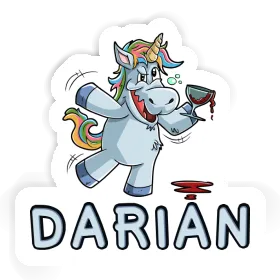 Sticker Darian Unicorn Image