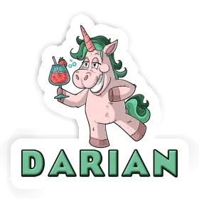 Darian Sticker Party Unicorn Image