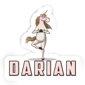 Unicorn Sticker Darian Image