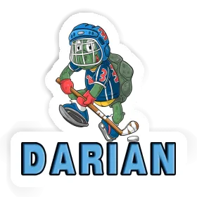 Ice-Hockey Player Sticker Darian Image