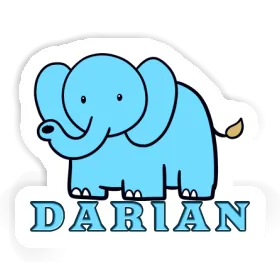 Sticker Darian Elephant Image