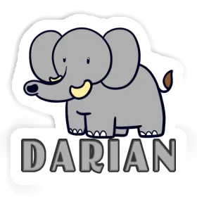 Sticker Elephant Darian Image