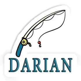 Fishing Rod Sticker Darian Image