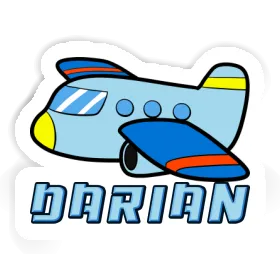 Darian Sticker Flugzeug Image