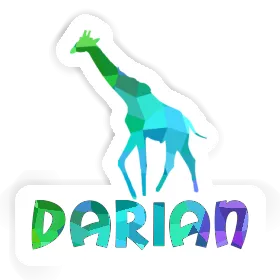 Sticker Giraffe Darian Image