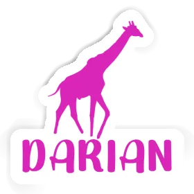 Sticker Darian Giraffe Image