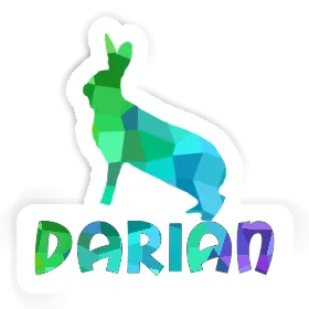 Lapin Autocollant Darian Image