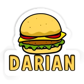 Autocollant Darian Hamburger Image