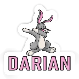 Lapin Autocollant Darian Image