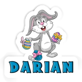 Autocollant Darian Lapin de Pâques Image