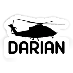 Darian Sticker Helicopter Image