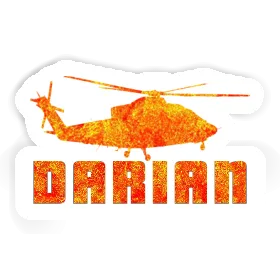 Helicopter Sticker Darian Image