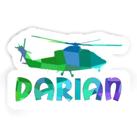 Darian Sticker Helicopter Image