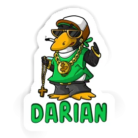 Sticker Darian Hip-Hop Penguin Image