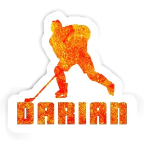 Sticker Hockey Player Darian Image