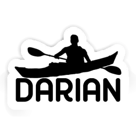 Darian Sticker Kajakfahrer Image