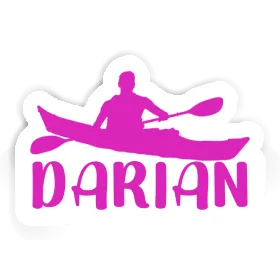 Darian Sticker Kajakfahrer Image