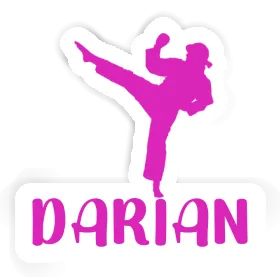 Sticker Karateka Darian Image