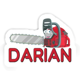 Chainsaw Sticker Darian Image