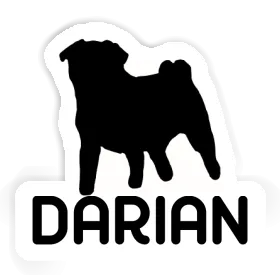 Sticker Darian Pug Image